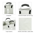 thumbnail image 4 of Esonmus Pliable Sac à Linge 3 Sections Pliable Panier à Linge Tissu Oxford Durable Panier à Linge Trieuse Sac de Rangement Multifonction Portable avec Poignée en Alliage, 4 of 7