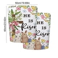 thumbnail image 3 of Dvkptbk 2-Pack Easter-Themed Restaurant Chair Back Covers Spring Home Decor Protective Covers Removable and Washable Seat Covers Suitable for Party Decorations easter decorations, 3 of 6