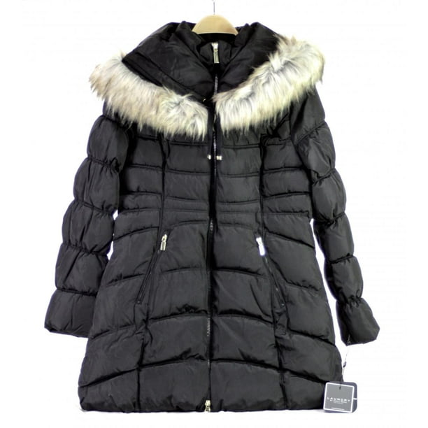 Laundry faux cheap fur coat