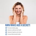 thumbnail image 5 of zyy NMN Supplement | Real Nicotinamide Mononucleotide | 18000mg per Bottle, 300mg per Serving | for Cellular Health, Anti-Aging | 120 Capsules, 5 of 8