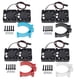 thumbnail image 3 of Crawler Coche Motor Motor Montaje Montaje Actualizaciones Modelo Vehículo Modificación Reemplazo de la Pieza Reemplazo para Traxxas Summit E-REVO Blue 40-42mm Inevent FN001280-01, 3 of 7