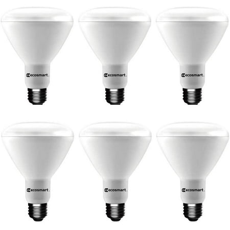 

Ecosmart 65 Watt Replacement BR30 Dimmable LED Light Bulb 6 Count Bright White (New Open Box)