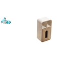 thumbnail image 1 of Figura De Ciervo Durmiente De Resina, Decoración De Mesa Con Fina Mano De Obra, Funda Rectangular Multiusos Para Caja De Pañuelos, Ideal Para El Hogar, El Comedor Y La Oficina., 1 of 8