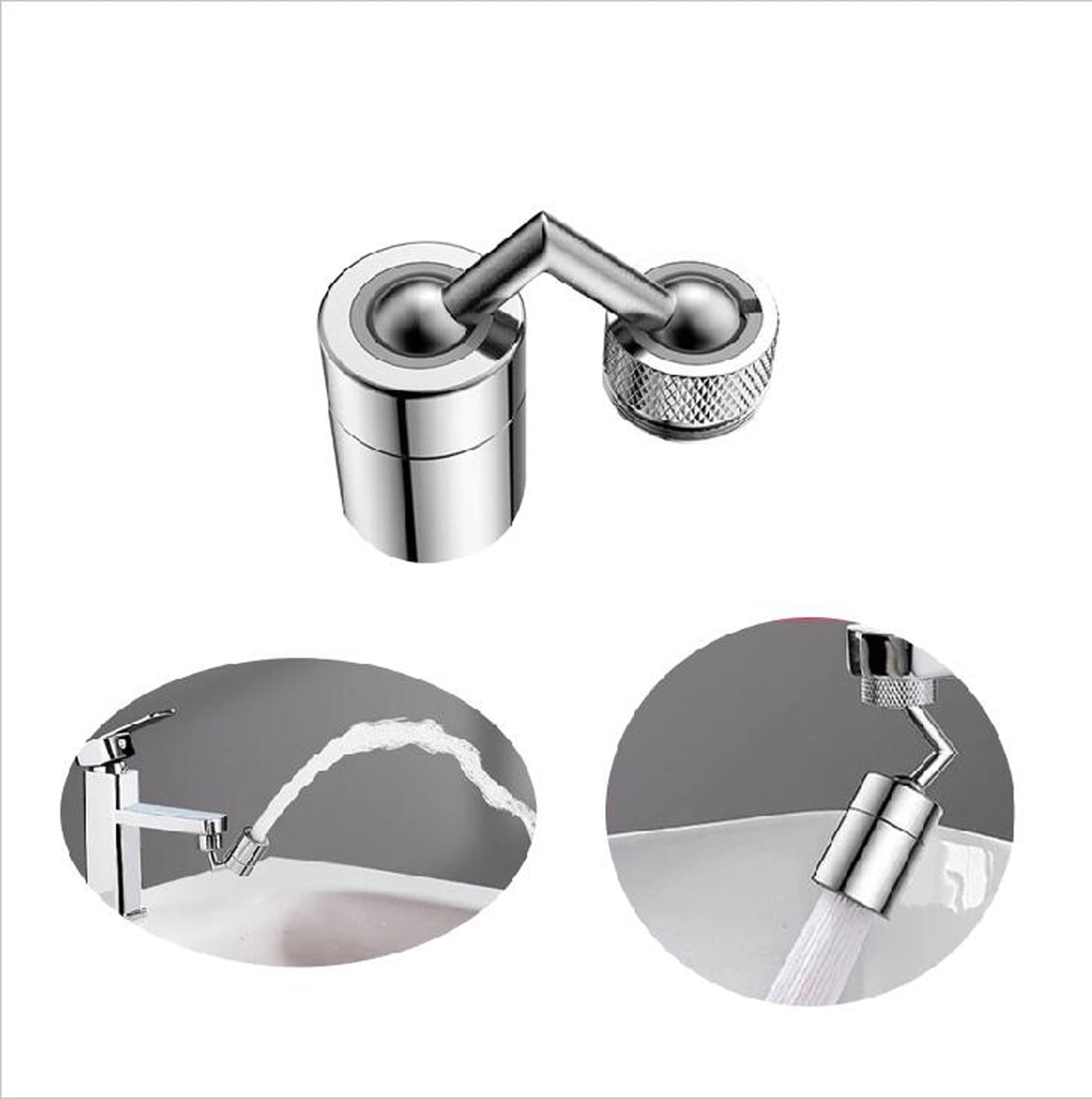 Faucet with a spray filter for Taps with M22 External Thread or M24 Internal Thread Nozzle Female Thread Universal Splash Filter Faucet 720/° Rotate Water Outlet Faucet