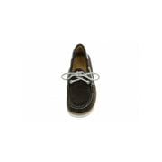 SPERRY Top-Sider Womens Gold Authentic Original 2-Eye Black Boat Shoe 5 Women US