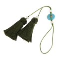 thumbnail image 1 of Long Crafts Tassel DIY for Ears Handmade Jewellery Accessories 60mm Green, 1 of 8