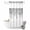 Gray, variant on No Hook Shower Curtain for Bathroom, Red Eucalyptus Leaves Waterproof Hotel Quality Shower Curtains, Spring Floral Summer Botanical Single Layer & Mesh Top Washable Fabric Bath Curtain 36''x72''