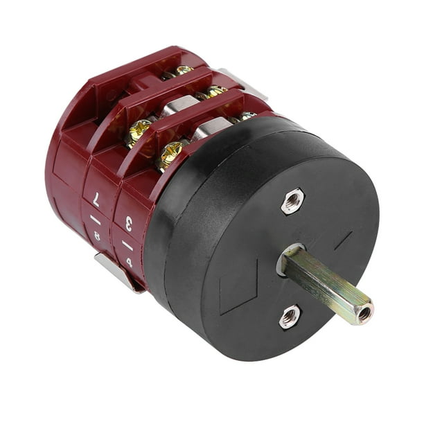 Interruptor de marcha atrás del cambiador de neumáticos, 220V/380V 32A Interruptor de marcha atrás del cambiador de neumáticos Interruptor de marcha atrás del neumático Aspecto llamativo