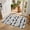 LightGray, variant on Half Circular Door Mat 24"x36", Sage Green Christmas Large Absorbent Non Slip Front Entrance Rug, Xmas Botanical Pine Cones Diatomaceous Welcome Mat for Double Door Garage Living Room Entryway