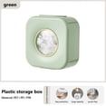 thumbnail image 4 of Vwrxbz Wall Mounted Plastic Wrap Dispenser Storage Box with Sink Strainer Filters, 4 of 8
