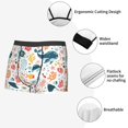 thumbnail image 3 of Xecao Sea Life 1 Print Men's Underwear Boxer Briefs Pack - Your ComfortSoft, Moisture-Wicking, and Breathable Choice for Men's Underwear-Large, 3 of 5