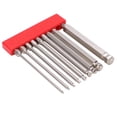 thumbnail image 3 of Aramox 9pcs Hex Screwdriver Bit Set Rustproof S2 Steel  Ball Head Hex Bits 1/4 Inch Hex Shank Hex Head  Wrench Screwdriver Bit Set, 3 of 8