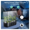 thumbnail image 4 of 13-Pod Smart Hydroponic Garden with Multi-Mode LED Light, Indoor Herb Kit, 4 of 6