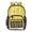 Minimalistic Style, variant on Clear Backpack 12L Large Capacity Transparent Waterproof Yellow Gingham Pattern
