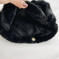 thumbnail image 3 of Bolso de mano de moda para mujer, bonitos de hombro de felpa, gran capacidad para otoño e invierno, 3 of 6