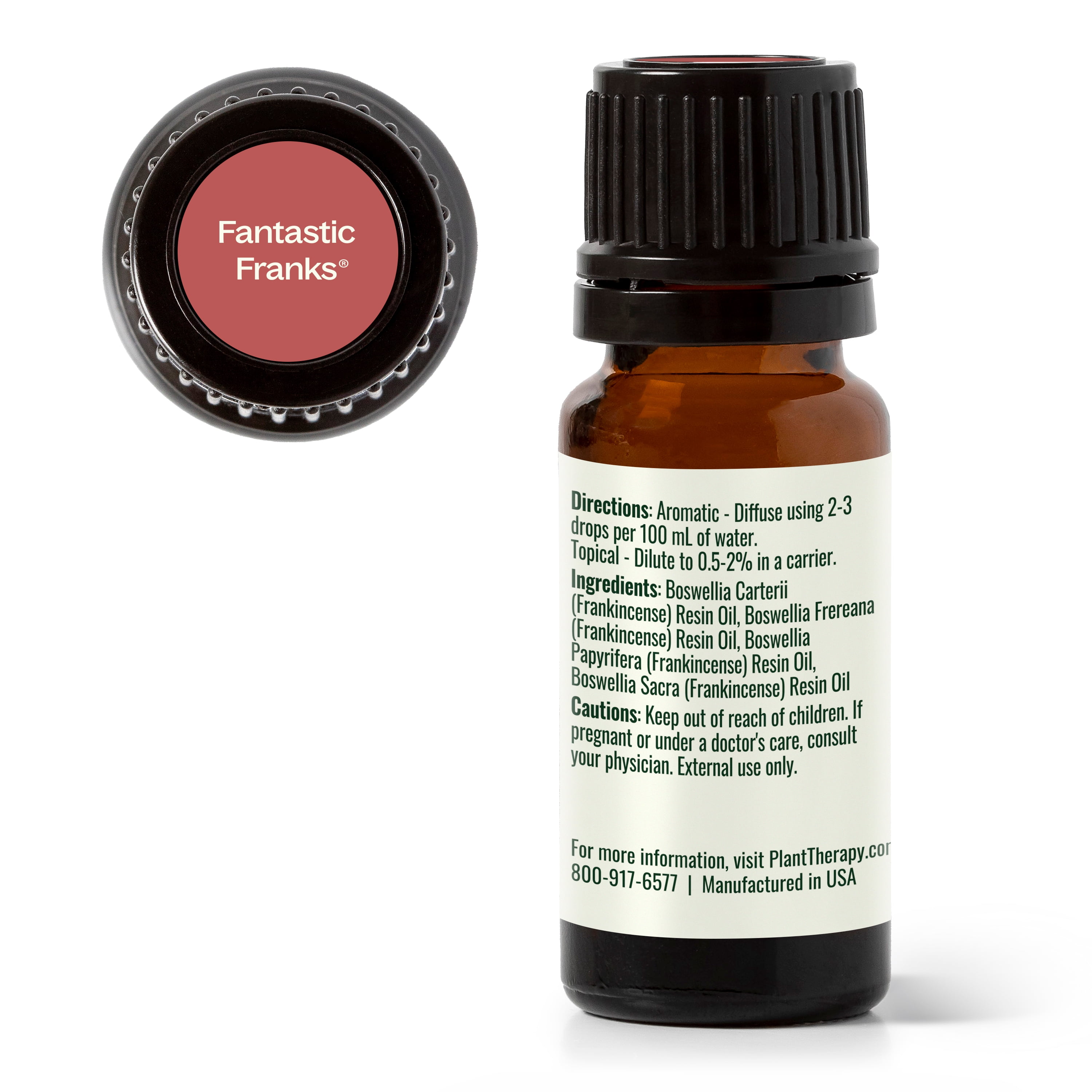 Plant Therapy Fantastic Franks Essential Oil Blend 10 mL (1/3 oz) 100% Pure, Undiluted, Natural Aromatherapy