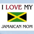 thumbnail image 2 of CafePress - I Love My Jamaican Mom Infant Bodysuit - Baby Light Bodysuit, Size Newborn - 24 Months, 2 of 4