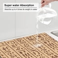 thumbnail image 5 of XMXT Microfiber Drying Mat for Kitchen Counter, Oracle Decorative Patterns Absorbent Dish Drying Mats for Sink Dishes Rack Pad, 16 x 18 inches, 5 of 9