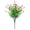Pink, variant on Artificial Boxwood Shrub for Outdoor Garden Patio or Farmhouse, 13" Long Dense Foliage Plant for Yard or Wedding Decor, No-Maintenance Faux Greenery for Entryway, Double Green, By Harlik