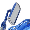 thumbnail image 4 of relayinert Bicycle Rear View Mirror HandleBar Bikes Mirror Blue Pair Viewing, 4 of 4
