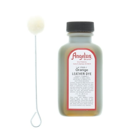 UPC: 0086366500248 | Angelus® Leather Dye  3 oz. Orange