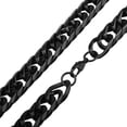 thumbnail image 5 of 9-21mm Black Tone Men Stainless Steel Curb Cuban Chain Necklace or Bracelet, 5 of 5