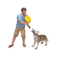 thumbnail image 2 of Man and Dog 2 Piece Figure Set For 1:18 Scale Models by American Diorama, 2 of 3
