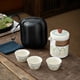 thumbnail image 1 of Portable Kung Fu Tea Set for Travelers, Japanese Outdoor Quick Cup, Holiday Gift, 1 of 4