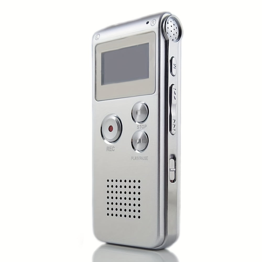 YIYUN Rechargeable Digital Voice Recorder 8GB – 650 Hours Audio Storage, MP3 Player Function, Portable Recording Device.