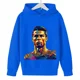thumbnail image 3 of Ropa para niños Otoño e invierno Sudadera con capucha para niños y niñas y top azul con estampado de avatar de Ronaldo, 3 of 5