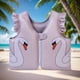 thumbnail image 1 of Ayuda de natación para natación para niños ropa de flotabilidad linda para niñas para niños (cisne), 1 of 9