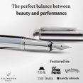 thumbnail image 2 of Set de plumas estilográficas Ellington Pens Sonata Silver, punta media, 2 of 7