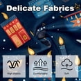 thumbnail image 3 of Hanukkah Chair Pillow Covers Set with Unique Patterns for Bed and Throw Pillows - Sizes 16x16, 18x18, 20x20 Inches for Various Occasions - Set of 2 Items, 3 of 6