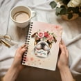 thumbnail image 3 of Happy Mother's Day Bulldog with Flower Crown and Greeting Card Spiral Bound Journal Dog Lover Gifts Idea 5x7in Spiral Notebook - 13004, 3 of 5