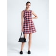 thumbnail image 3 of Free Assembly Women's and Women's Plus Sleeveless Tweed Mini Dress, Sizes 0-28, 3 of 6