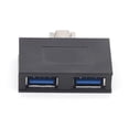 thumbnail image 3 of Adaptador convertidor de concentrador USB macho a cargador doble de 2 puertos para PC, accesorios de computadora, puertos divisores 2.0, A, 3 of 4