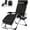 Black, variant on PEXMOR Zero Gravity Chair, Foldable Reclining Outdoor Lounge Chair with Removable Cushion, Pillow & Cup Holder
