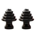 thumbnail image 1 of Bicycle Hub Nut Aluminum Alloy Anti-Rust Anti-corrosion Fixed Gear Wheel Hubs Professional Bike Components Replacing Parts Black, 1 of 9