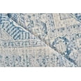 thumbnail image 4 of Exquisite Rugs Vintage Looms Light Blue/Blue Polyester powerloom Area Rug, 4 of 7