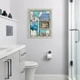 thumbnail image 2 of Bathroom Decor Flower Wall Art Bathroom Pictures Wall Decor Relax Soak Unwind Bathroom Sign Canvas Painting Prints Artwork Home Decorations Framed for Bedroom 12inx16in, 2 of 6