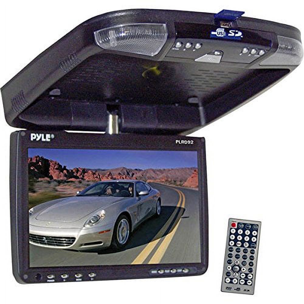 Pyle 9'' Flip-Down Roof-Mount Monitor and DVD Player - image 4 of 5