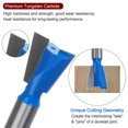 thumbnail image 4 of Unique Bargains 1/2' Shank 1' Dia Tungsten Carbide Dovetail Joint Bit Dovetail Router Bit for Wood, 4 of 7
