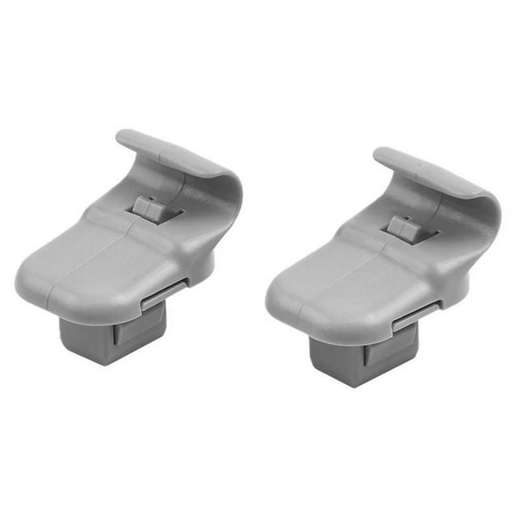 Pair For 3 5 6 CX 7 CX 9 RX 8 MPV Gray Car Sun Visor Clip# A6O1
