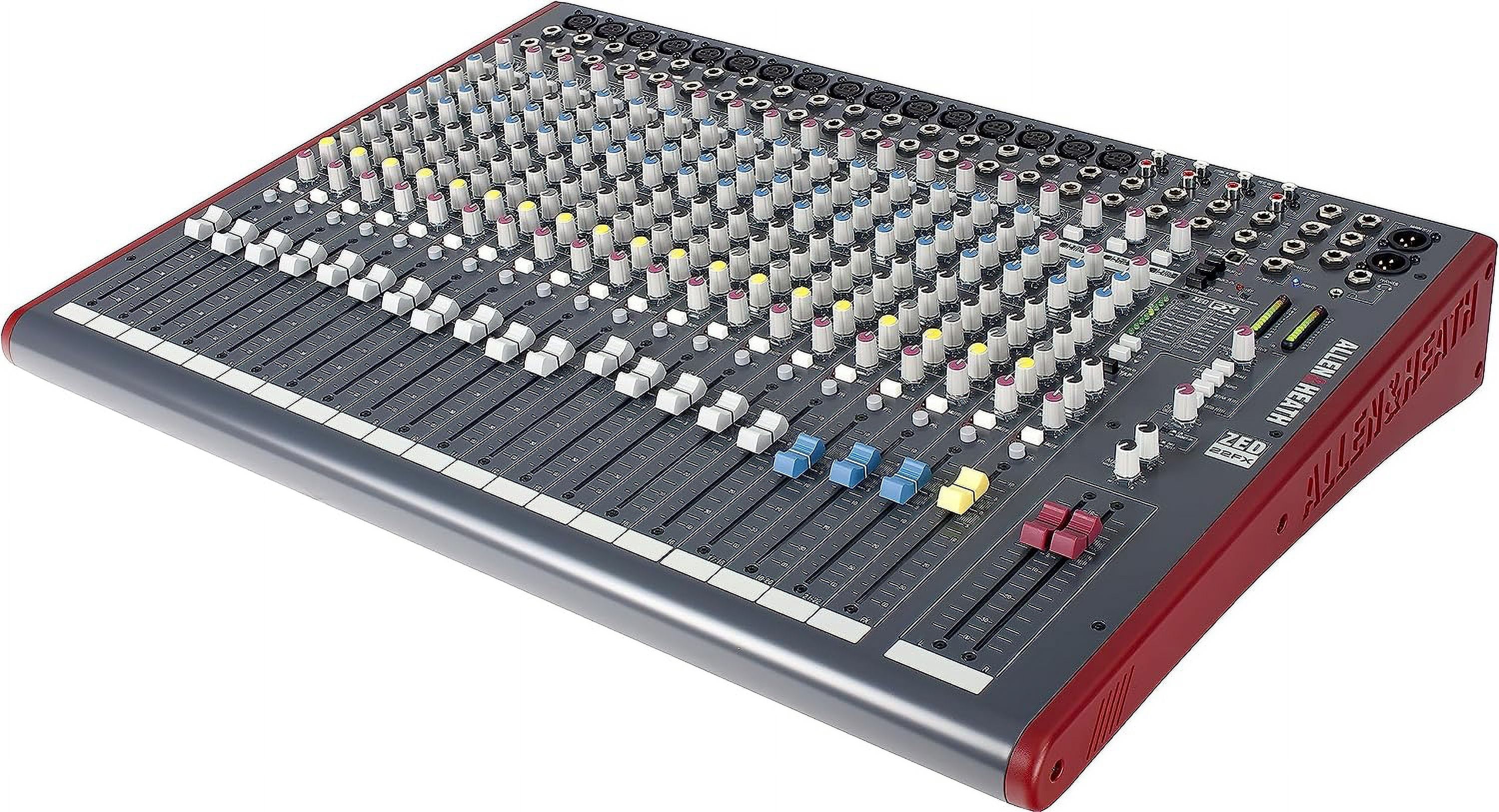 allen & heath zed-22fx 22 input usb audio mixer with effects