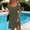 Army Green, variant on Summer Dresses for Women Off The Shoulder Mini Red Short Sleeve Solid Ladies Sundress Vacation