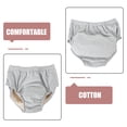 thumbnail image 3 of Raindrops 2 Pcs Couche Anti-Fuite Adulte Réutilisable Urinoir pour Personnes Âgées Douce Confortable Coton Gris, 3 of 7
