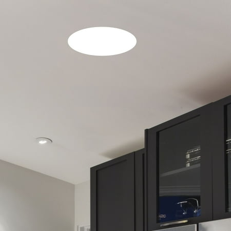New 11 Ceiling Light Features A Smooth White Diffuser White