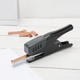 thumbnail image 5 of Plier Effortless Stapler & 1000 Rose Gold Staples, Handheld Stapler 45 Sheet Capacity Heavy Duty Manual Staplers for Office Accessories Supplies (Pink) - BLACK PLIER STAPLER, 5 of 7