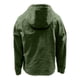 thumbnail image 4 of Ceisia Men's Loose Fit Washed Distressed Denim Half-Zip Hooded Pullover Sweatshirt Gifts, 4 of 8