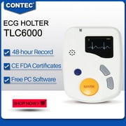 TLC6000 Dynamic ECG Systems 12 leads ECG Holter 48 hours recorder